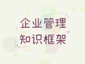 企業(yè)管理的核心知識框架：戰(zhàn)略管理、組織管理、人力資源管理、財務(wù)管理、市場營銷管理、運營管理、風(fēng)險管理、信息化管理